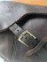 Bespoke shoulder bag made with repurposed Leather